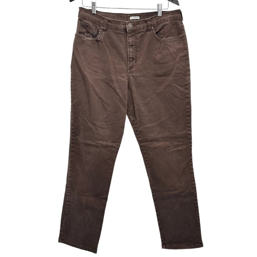 Basic Editions High-Rise Classic Fit Jeans Size 14